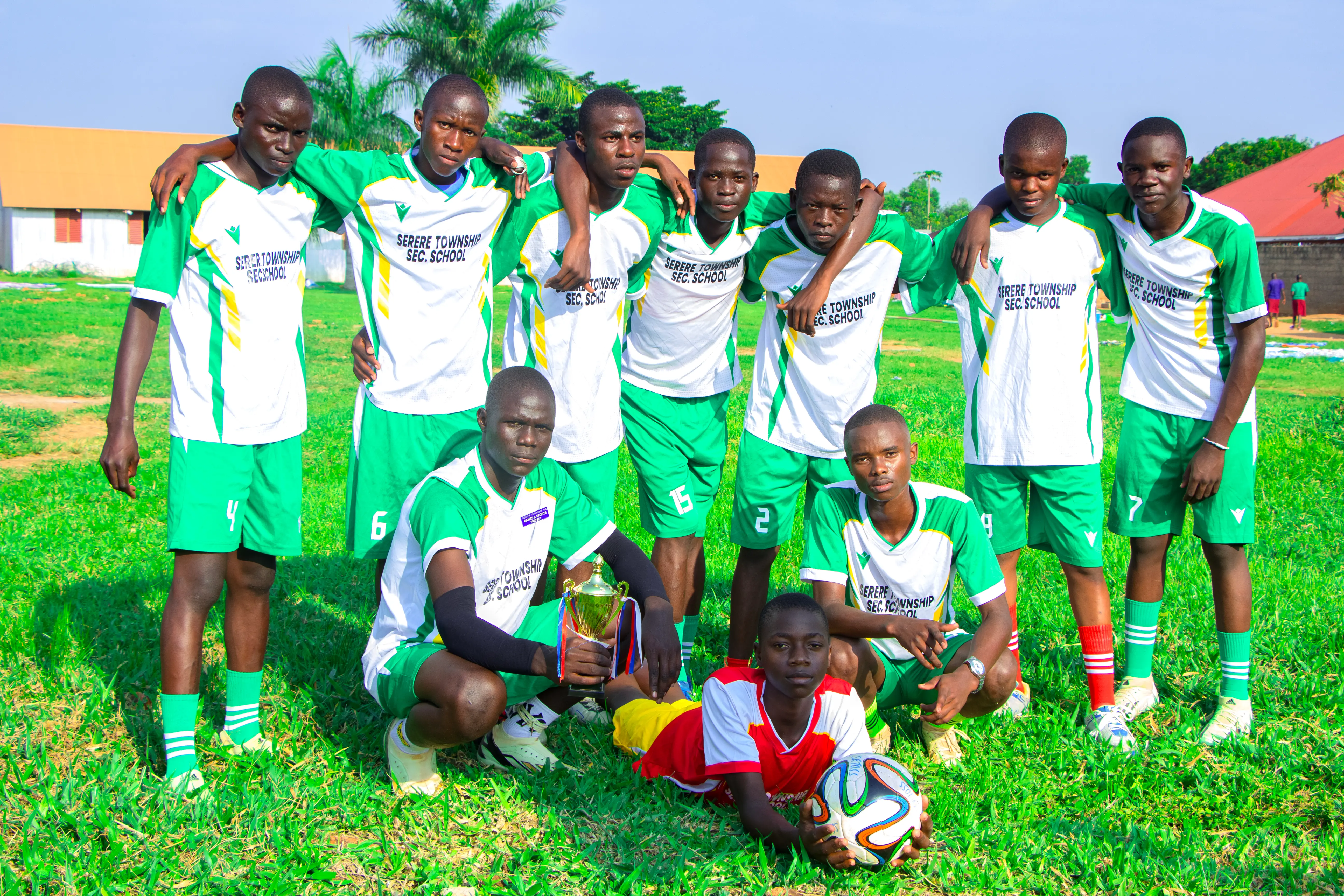 Students at Serere Township